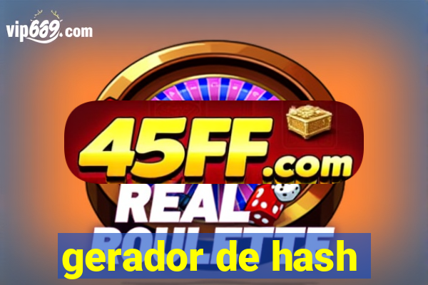 gerador de hash